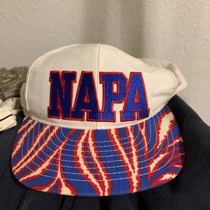Vintage 80s 90s Napa valley tiger camo Bill SnapBack